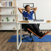 Portable desk footrest/leg rest hammock