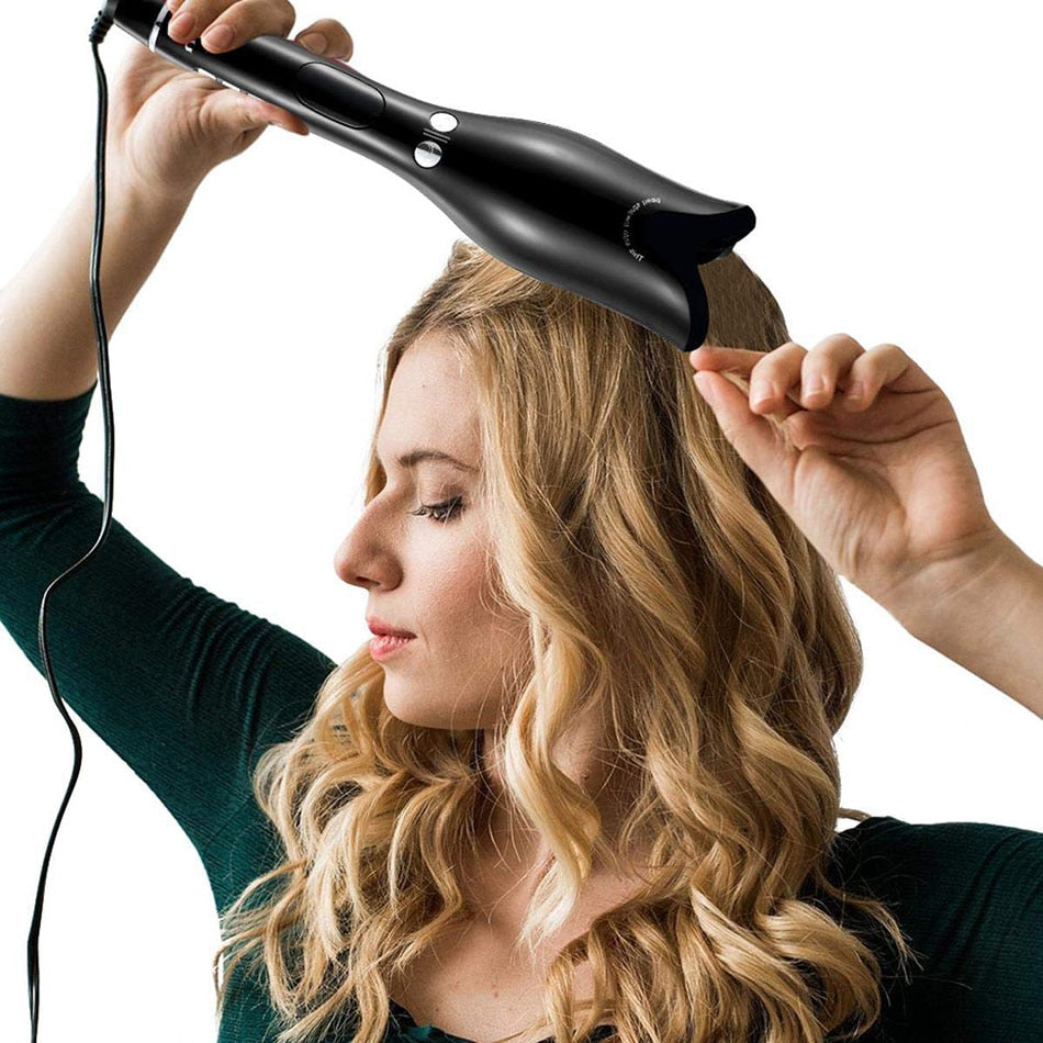 Rose-shaped Multi-Function LCD Curling Iron