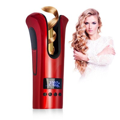 Rose shaped Curler automatic spiral LCD lazy