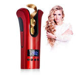 Rose shaped Curler automatic spiral LCD lazy