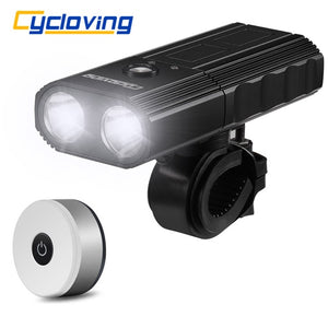 Cycloving Bike light 2LED bicycle lights waterproof IPX3 Power Bank and newer bike tail light accessories