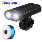 Cycloving Bike light 2LED bicycle lights waterproof IPX3 Power Bank and newer bike tail light accessories